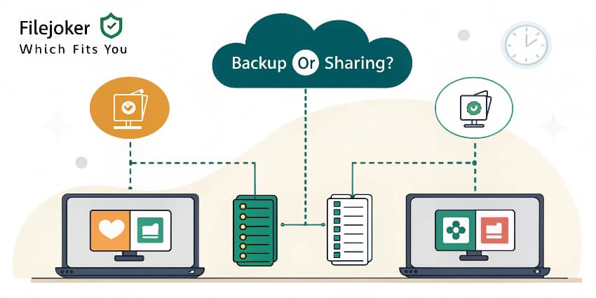 Filejoker Which Fits You – Backup or Sharing